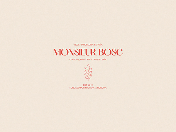 Monsieur Bosc – Visual Identity.