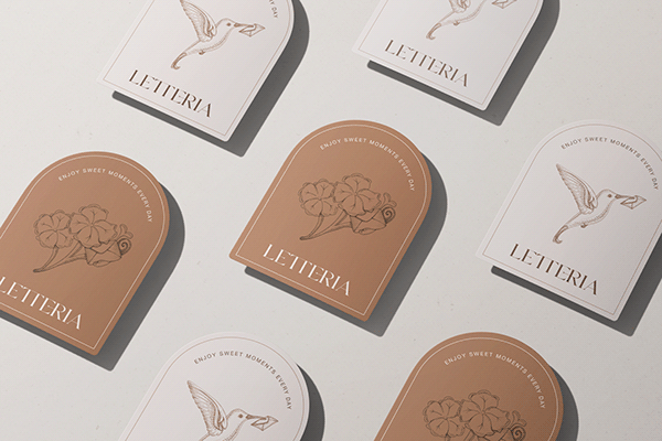 Letteria brand identity