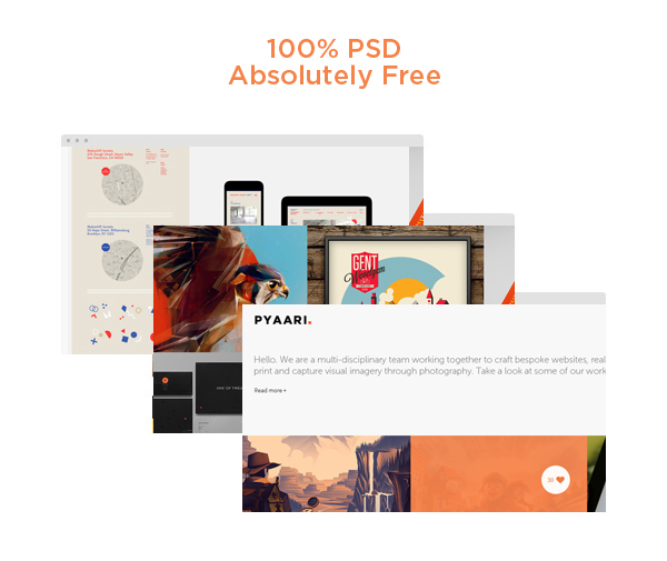 free psd layouts THEMES Responsive Design UI ux freebie