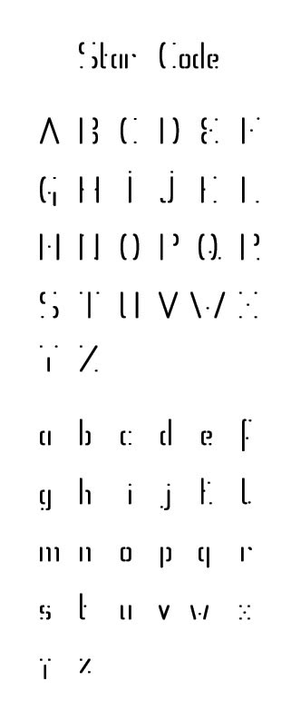 art creation intuitif lightcode lightlanguage lumière star Typographie typography  