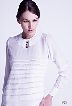 camisa shirt luxury Alta costura design womens Clothing Style womens tailoring