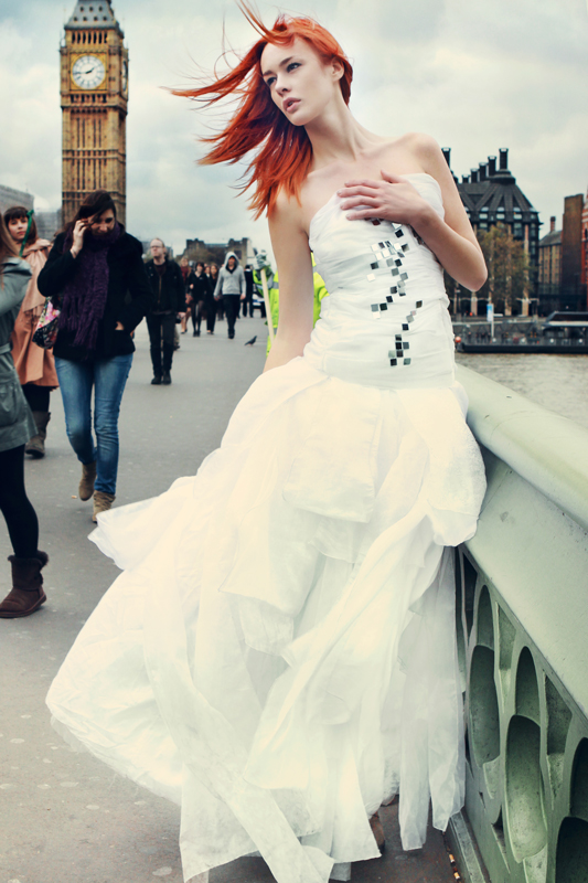 London city model bride Princess