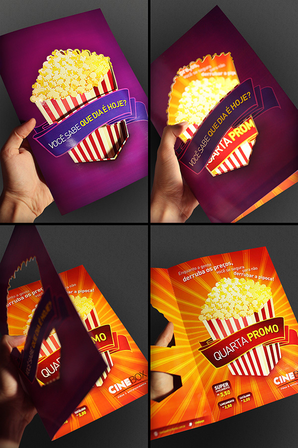 Cinema Amazon Forest popcorn video poster hollywood logo