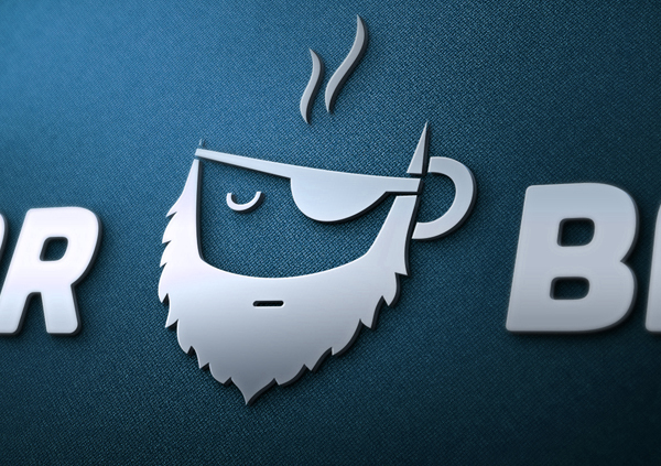 bar bar bablù beard logo