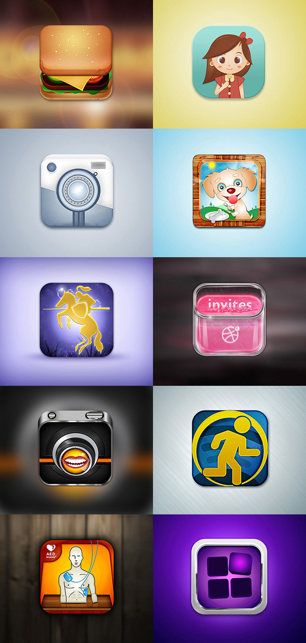 ios icons icons Icon desing icon showreel android icons app icon