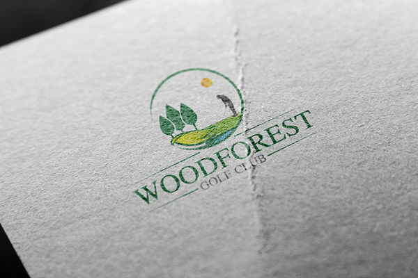 logo design graphic golf club