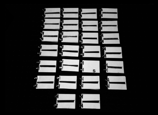 alphabet animated Flip book flip book dark invert words kineograph folioscope  camera