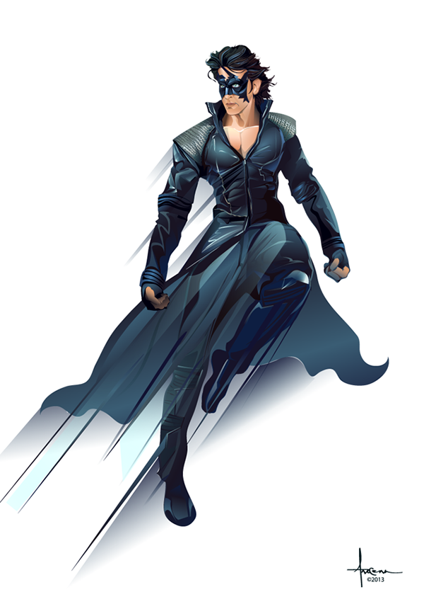 KRRISH 3 Vector Commission on Pantone Canvas Gallery