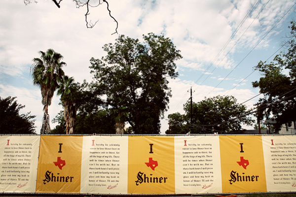 shiner acl austin city limits Music Festival koozie beer