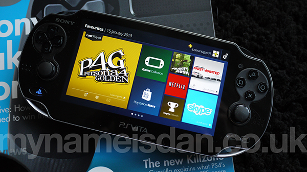 Updated New Psvita Menu Personal Concept Work On Behance