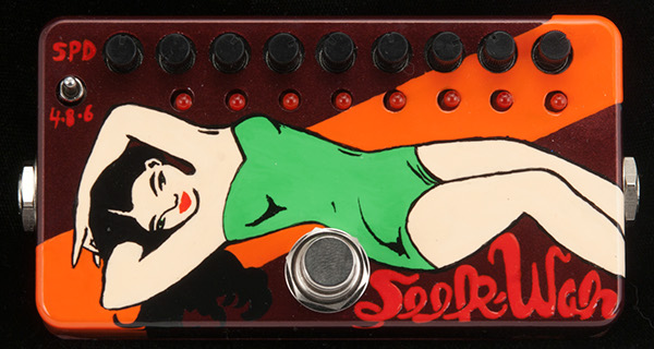 zvex Guitar Pedal hand-painted