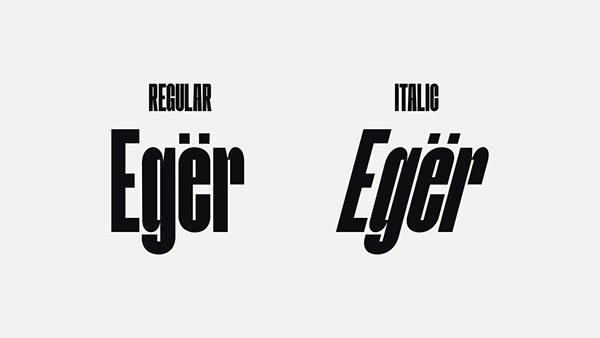 Eger 1.0 / FREE Display Typeface