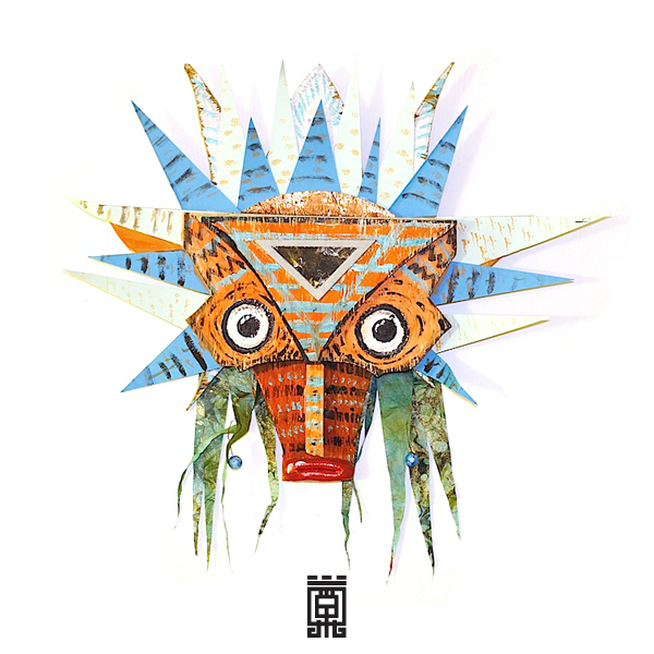 Adobe Portfolio Onem  Onem boreal La tribu masks alebrijes mexico sculptures Mix media Carpenter center  Harvard Onem boreal