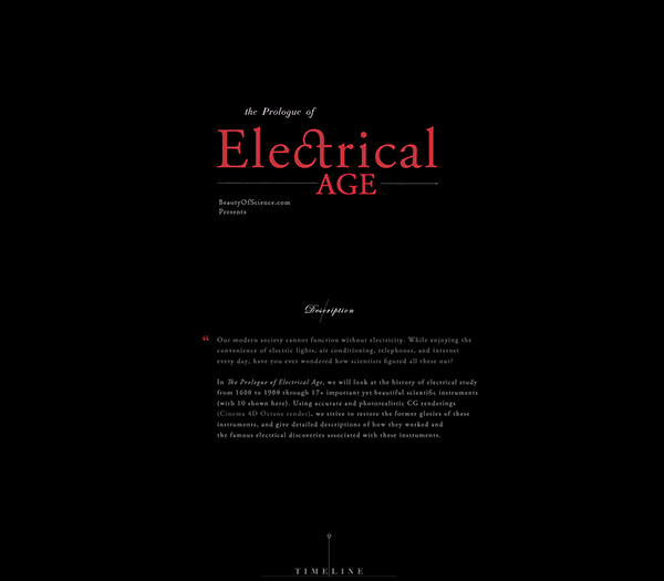 the Prologue of Electrical Age
