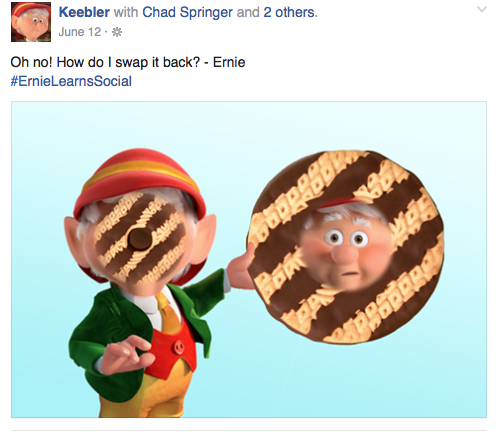 social media facebook twitter keebler elves Keebler Advertising 