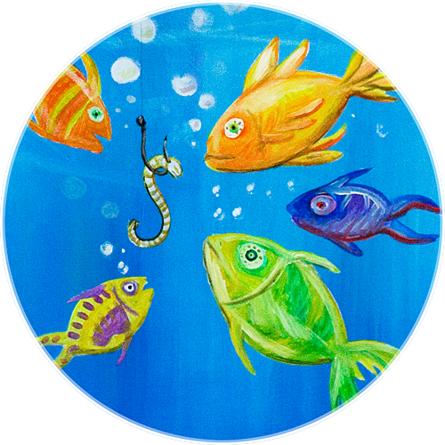 fisher  fish   Fisch  balik  acryl paint  brush  malerei  kunst  art  bülentkilic  bülent  kilic  graphead germany