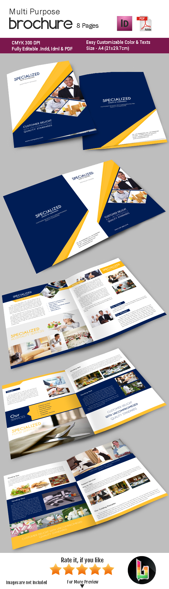 Multi Purpose Brochure - 8 Pages