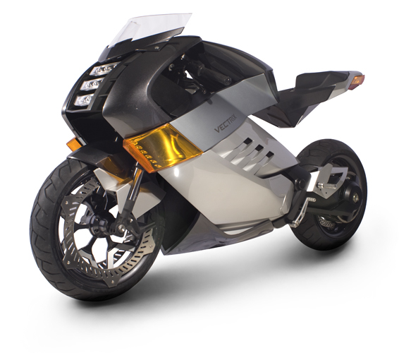 prototype motorcycle electric show model