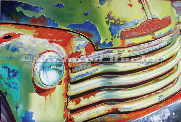 artist automotive artist vintage cars Classic Cars old trucks old truck paintings fine artist gallery exotics classic car paintings vintage car paintings antique car paintings photoshop canvases