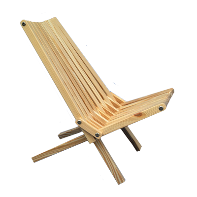 Chair X36  XQuare  Folding  Wood made in USA