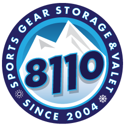 skiing sports mountains storage logo