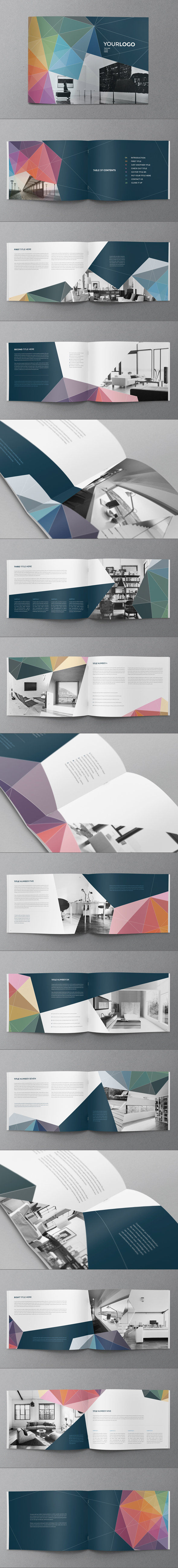 Multicolor Modern Brochure