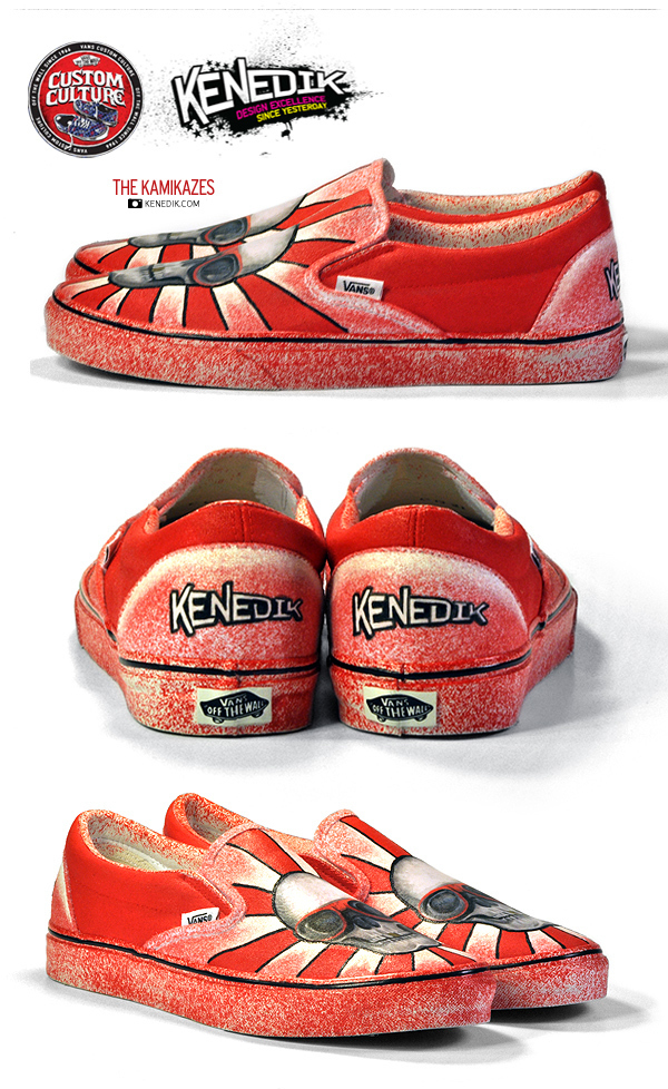 Vans KENEDIK Cameraluv shoes custom footwear shoe design apparel custom-painted cameras footwear design