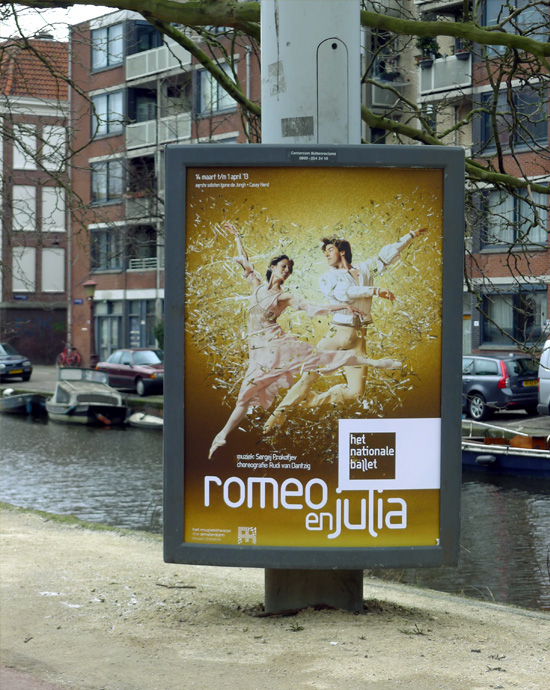 posters  ballet  typography  Photography  identity  me studio  amsterdam