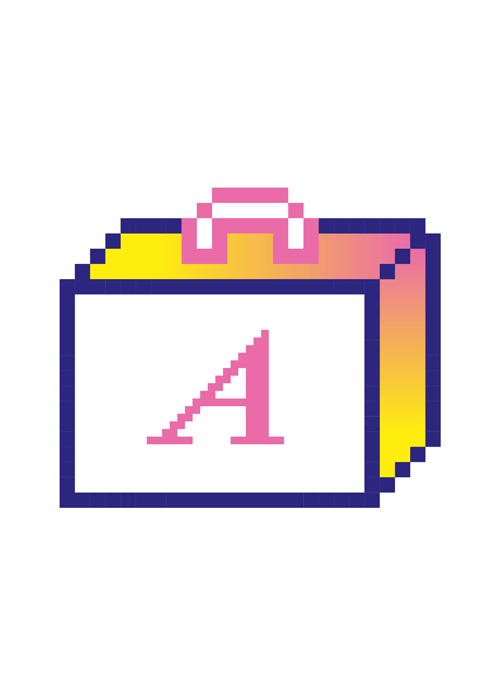 susan kare Macintosh icons 2d icons 2D flat icons flat 80s oldschool gradient emoticons Emoji gif pink grid