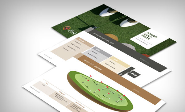golf  ASG baspo golfsuisse.ch sports sport Switzerland print brochure Presentatio