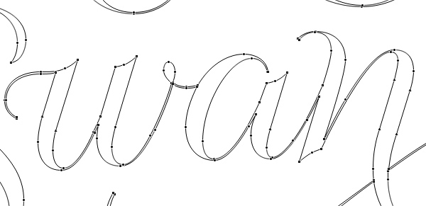 lettering letters letterforms