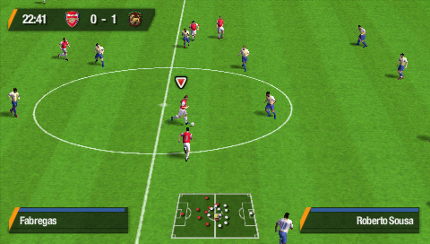 FIFA fifa soccer soccer football ps2 playstation EA SPORTS psp Playstation Portable user interface