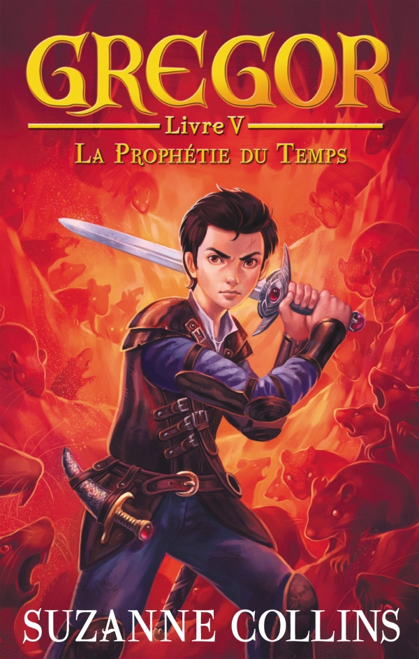 Gregor  Suzanne Collins Jérémie Fleury trefle rouge cover couverture Luxa fantasy Hunger Games
