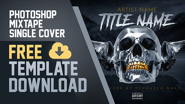Mixtape/Single Cover Free Template Download 1 on Behance