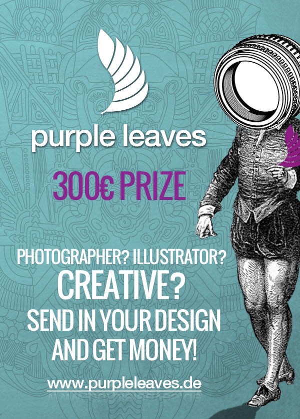 purple leaf leaves purple leaves tshirt t-shirt shirt contest design contest pink berlin tee photography contest illustration contest lifestyle