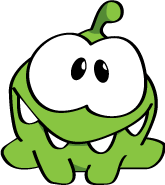 cut the rope Character vector om nom zeptolab