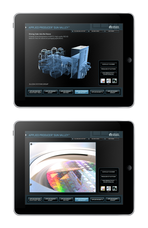 Adobe Portfolio iPad app Trade Show Exhibition 