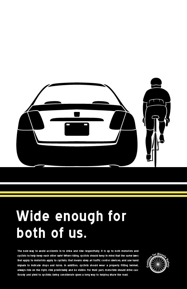 poster bicycle safety