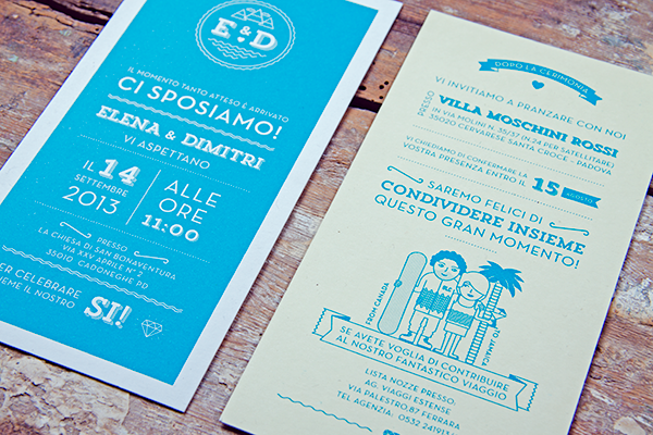 Wedding Invitations E&D