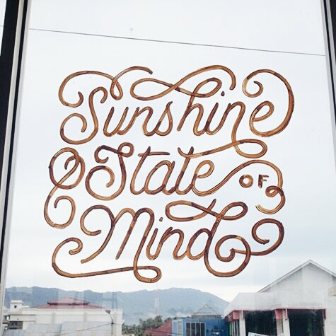art lettering typography   aceh Banda Aceh coffeeshop
