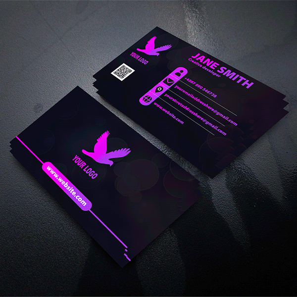 Professional 3D Business Card