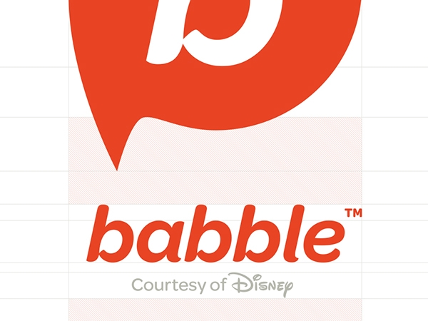 visual identity corporate branding disney babble identity logo Brand Mark