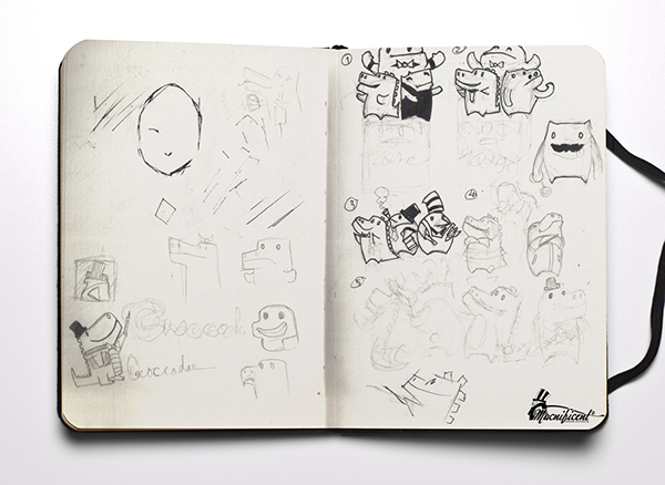 My sketchbook 2013 on Behance