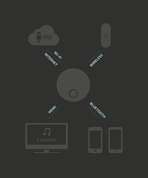 Singing Machine karaoke speaker brand identity Logotype brand guidelines styleguide UI Website Design TV interface