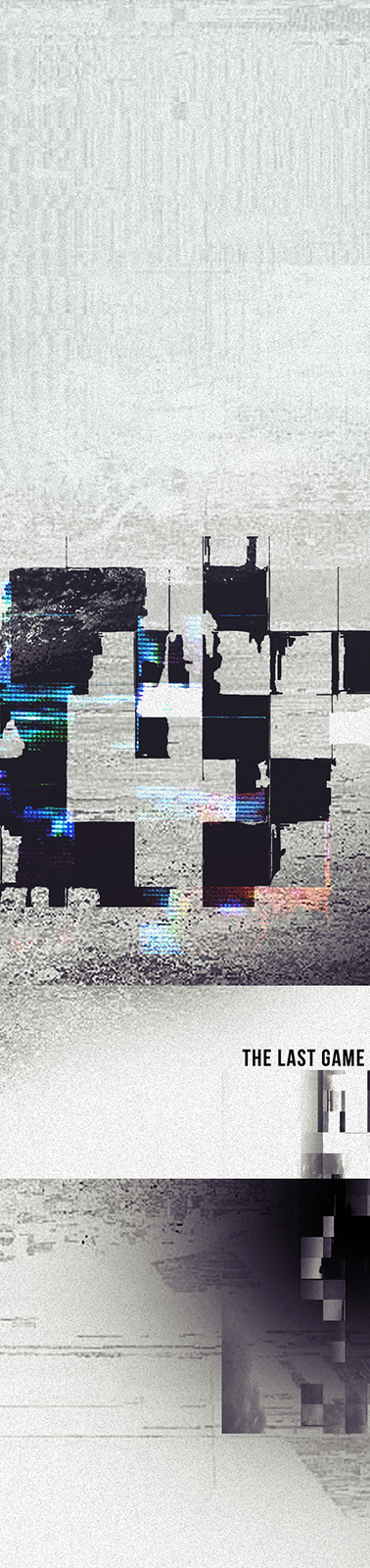 Digital Art  Glitch Character cinema4d last game graphic design abstract Project