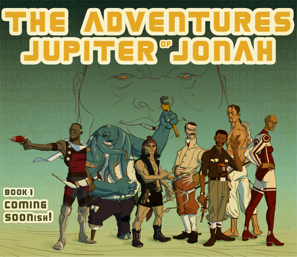 Jupiter Jonah comics African Art african comics Kenneth Shofela Coker