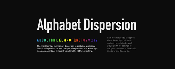 Alphabet Dispersion
