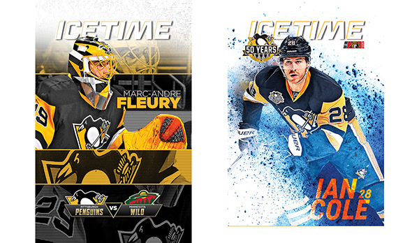 Pittsburgh Penguins Icetime Covers 2016 - Present