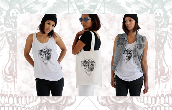 lifestyle apparel Clothing shirt skull occult bison collage wings Roses witch hamsa cross