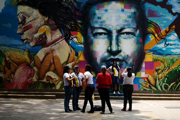 venezuela Street Murals portraits people Landscape mérida caracas coro